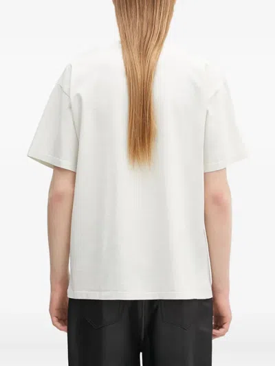 Aries Ancient Temple Print T-shirt In White