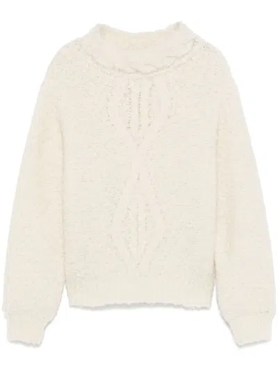 Isabel Marant Romane Sweater In Neutral