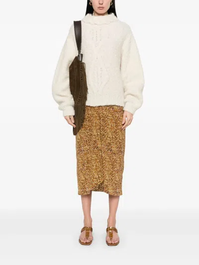 Isabel Marant Romane Sweater In Neutral
