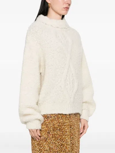 Isabel Marant Romane Sweater In Neutral