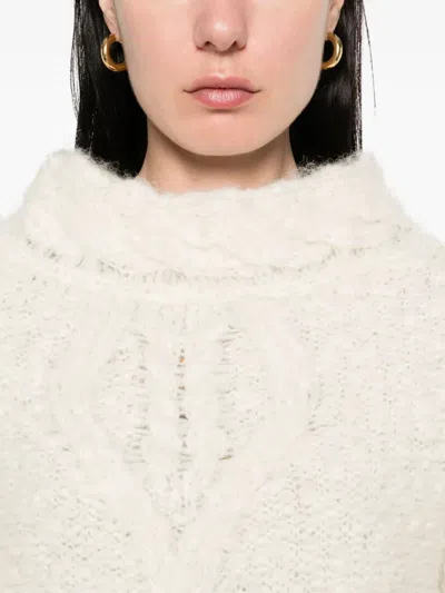 Isabel Marant Romane Sweater In Neutral