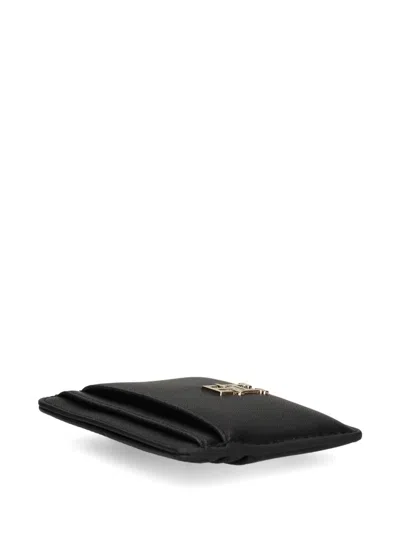 Tommy Hilfiger Logo-plaque Cardholder In Black