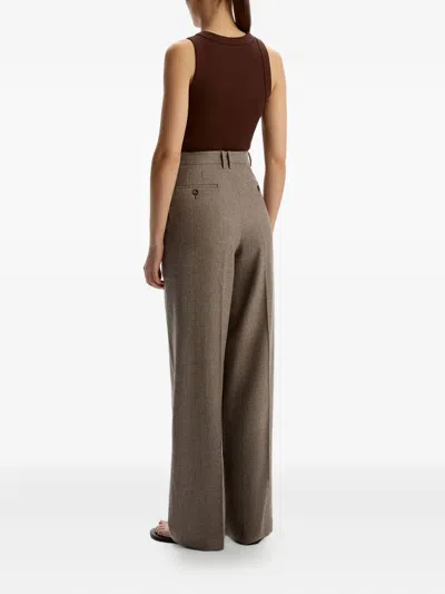 12 Storeez Drago Pleated Wide-leg Trousers
