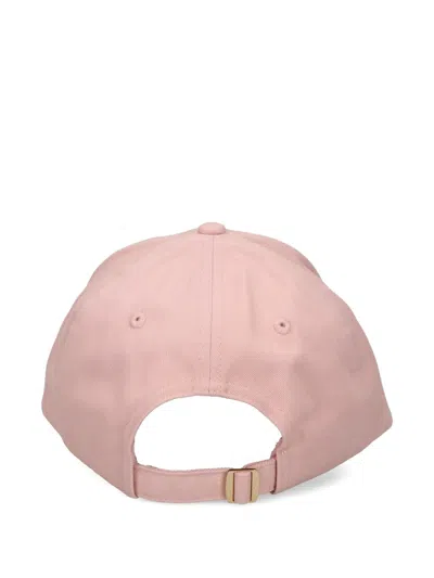 Tommy Hilfiger Logo-plaque Baseball Cap In Pink