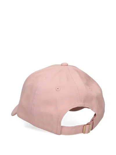 Tommy Hilfiger Logo-plaque Baseball Cap In Pink