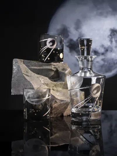 Artel Space Race Sputnik-motif Decanter (1l) In Transparent