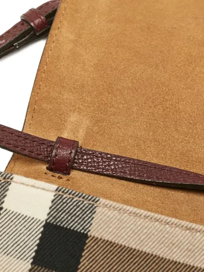 Pre-owned Burberry Checked Cross Body Bag