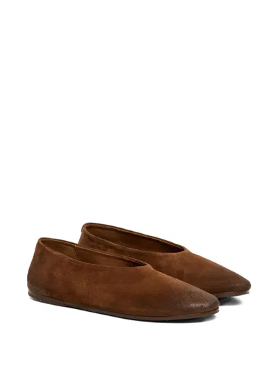 Marsèll Coltellaccio Suede Ballet Flats