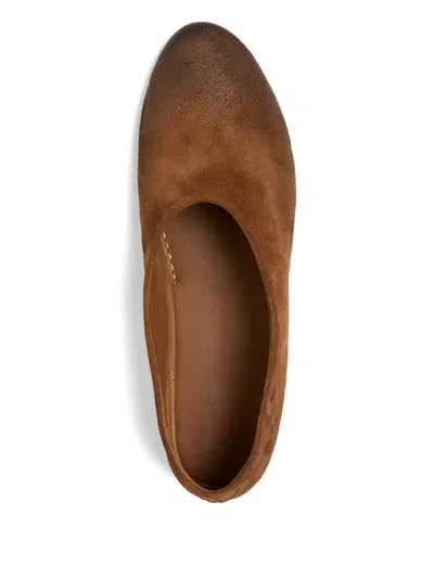 Marsèll Coltellaccio Suede Ballet Flats
