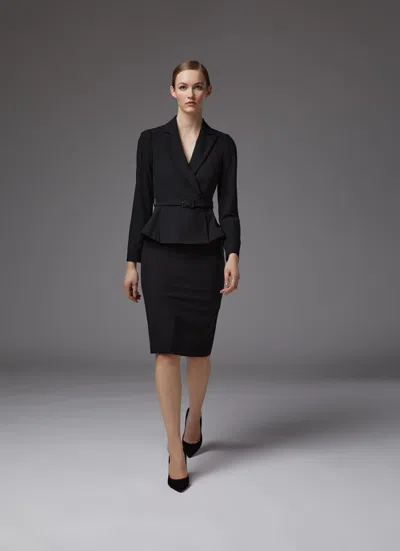 Lk Bennett Nina Jackets In Black