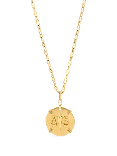 Charriol Zodiac Libra Necklace In Gold