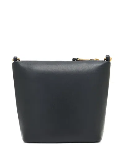 Emporio Armani Chain-link Leather Shoulder Bag