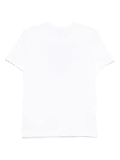 Comme Des Garçons Play Heart-print T-shirt In White