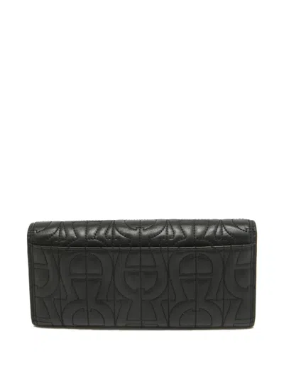 Pre-owned Aigner Vintage Quilted Wallet