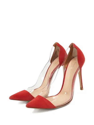 Pre-owned Gianvito Rossi  105mm Panelled Pumps