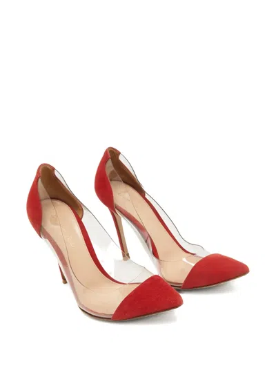Pre-owned Gianvito Rossi  105mm Panelled Pumps