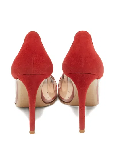 Pre-owned Gianvito Rossi  105mm Panelled Pumps