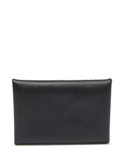 Pre-owned Hermes Leather Cardholder