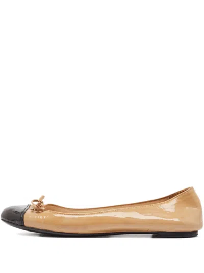 Pre-owned Prada Two-tone Ballet Flats