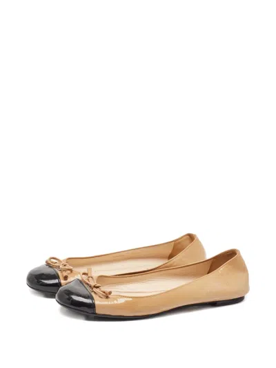 Pre-owned Prada Two-tone Ballet Flats
