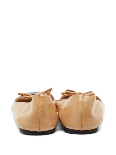 Pre-owned Prada Two-tone Ballet Flats