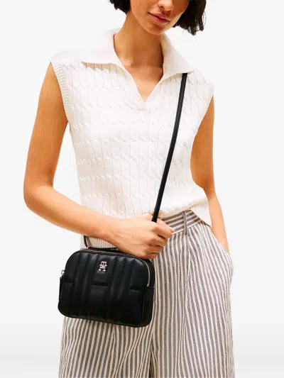 Tommy Hilfiger Quilted Logo-plaque Shoulder Bag
