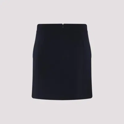's Max Mara Aida Panno Mini Skirt In Black