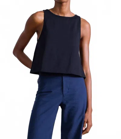 Apiece Apart New Agnes Trapeze Tank Top In Black