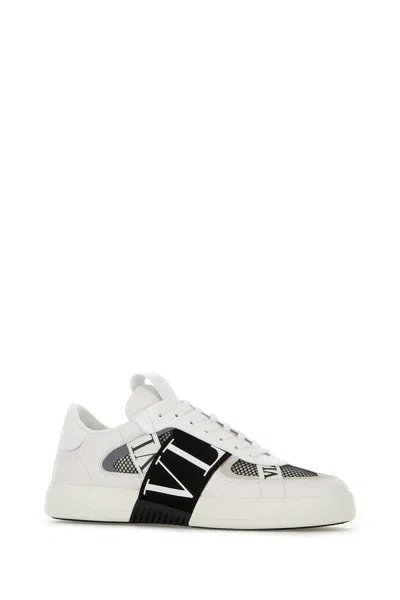Valentino White Vl7n Sneakers