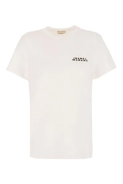 Isabel Marant Vidal Cotton T-shirt In White