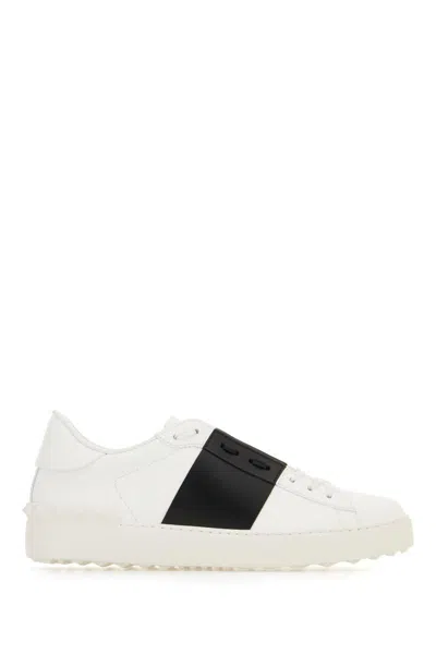 Valentino Garavani Open Sneakers In Leather
