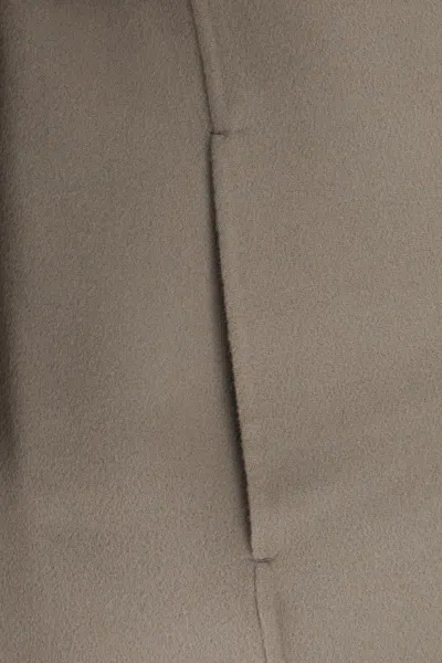 's Max Mara Waist Belted Long Lapel Collar Coat