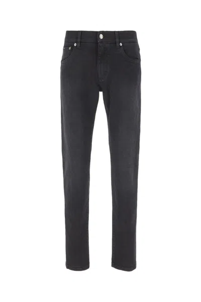 Dolce & Gabbana Black Denim Jeans In Black