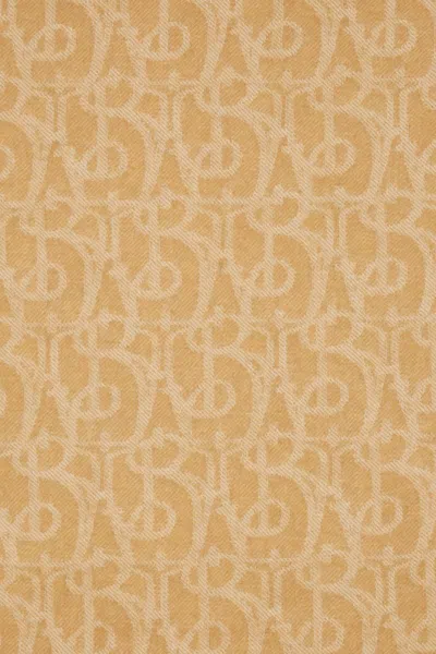 Burberry Cashmere Scarf With Soft Texture And Fringe Detail In Neutral