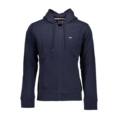 Tommy Hilfiger Blue Cotton Sweater In Blue