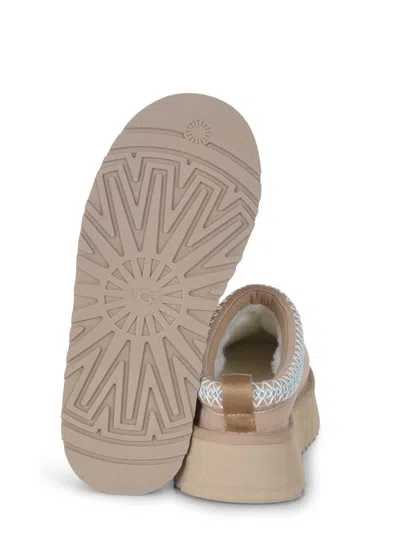 Ugg Tazz Braided Platform Slipper In Neutral