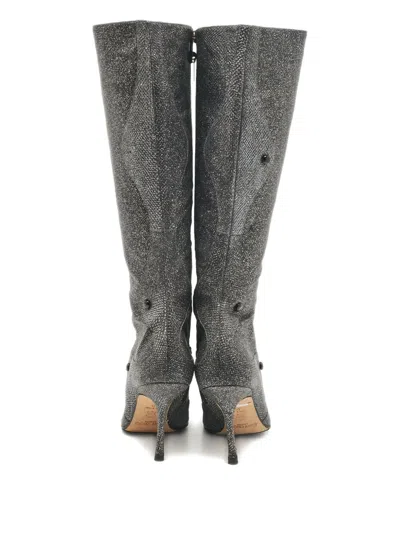 Pre-owned Jimmy Choo 100mm Knee-high Boots