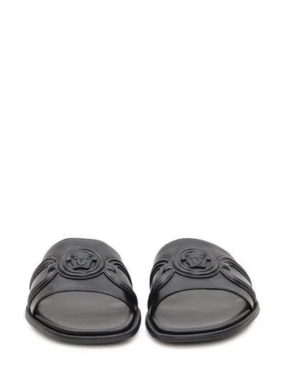 Versace Round Toe Slippers