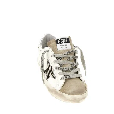Golden Goose Deluxe Brand White Leather Super Star Classic Sneakers