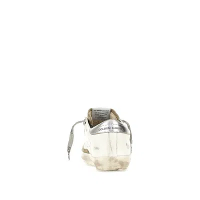 Golden Goose Deluxe Brand White Leather Super Star Classic Sneakers