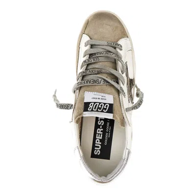Golden Goose Deluxe Brand White Leather Super Star Classic Sneakers