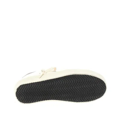 Golden Goose Sneakers Hi Star Classic In Pelle Bianca Donna