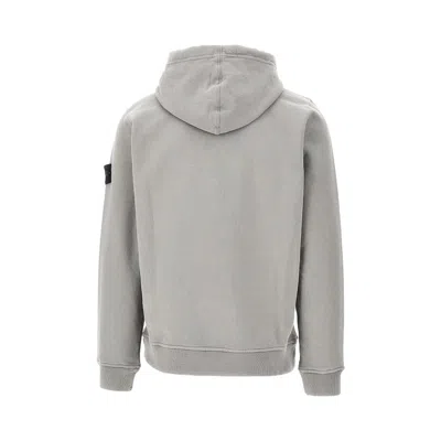 Stone Island Hoodie Sweater In Gray