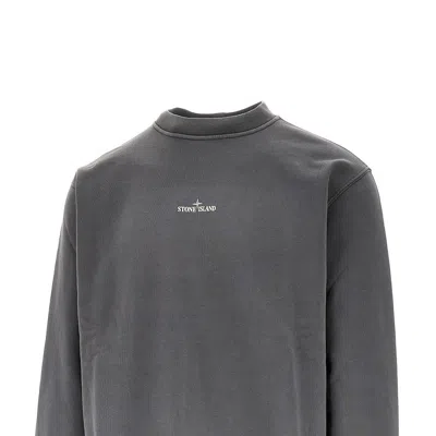 Stone Island Sweatshirt With Industrial Flow Print