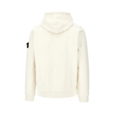 Stone Island Brushed Organic Cotton Fleece Hoodie Clothing