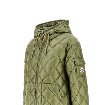 Moncler Diamond-quilted Down Jacket