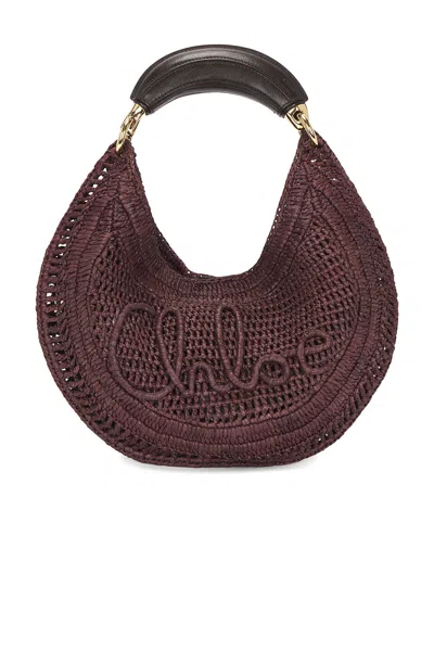 Chloé Raffia Hobo Summer Banana Bag