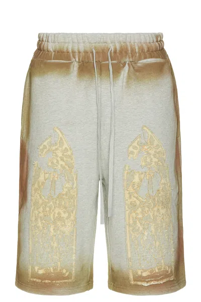 Who Decides War By Ev Bravado Signature Mechanic Sweatshorts In Neutral
