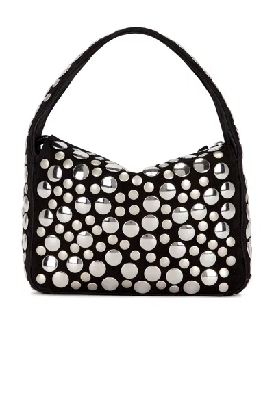 Khaite Small Elena Studded Suede Top Handle Bag