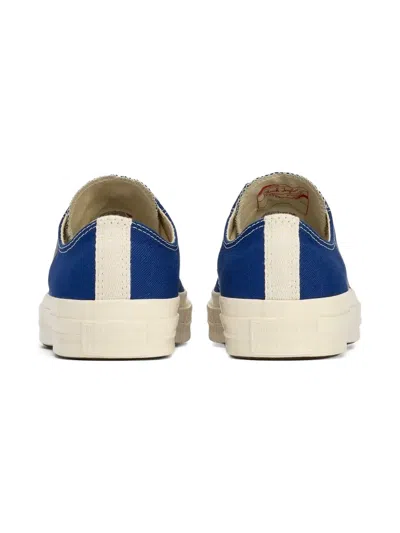 Comme Des Garçons Play Chuck Taylor All Star Low Top In Blue